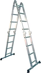 Mostrar informações para Escadas Multi Posições Articulada 4x4 - Até 150Kg Imagem de Escadas Multi Posições Articulada 4x4 - Até 150Kg