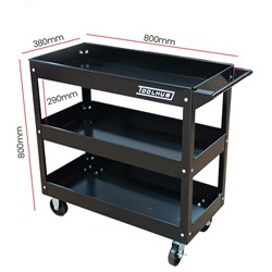 Mostrar informações para CARRO DE 3 BANDEJAS Imagem de CARRO DE 3 BANDEJAS