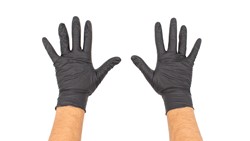 Mostrar informações para LUVAS DE NITRILO PRETAS DIAMOND  Imagem de LUVAS DE NITRILO PRETAS DIAMOND