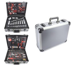 Mostrar informações para Mala com Ferramentas 1/4" - 1/2", 123un, CRV Imagem de Mala com Ferramentas 1/4" - 1/2", 123un, CRV