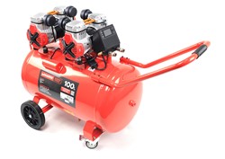 Mostrar informações para Compressor de Ar Monobloco, 100L, 4HP, 4 Cabeças - 2 Motores, LCD Imagem de Compressor de Ar Monobloco, 100L, 4HP, 4 Cabeças - 2 Motores, LCD