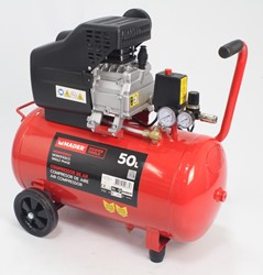 Mostrar informações para Compressor de Ar Monobloco, 50L, 2hp Imagem de Compressor de Ar Monobloco, 50L, 2hp