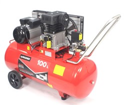 Mostrar informações para Compressor de Ar 100L - Com Correia - Monofásico - 3 HP / 230 V Imagem de Compressor de Ar 100L - Com Correia - Monofásico - 3 HP / 230 V