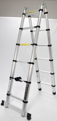 Mostrar informações para Escada Articulada Aluminio 3.8 Metros Imagem de Escada Articulada Aluminio 3.8 Metros