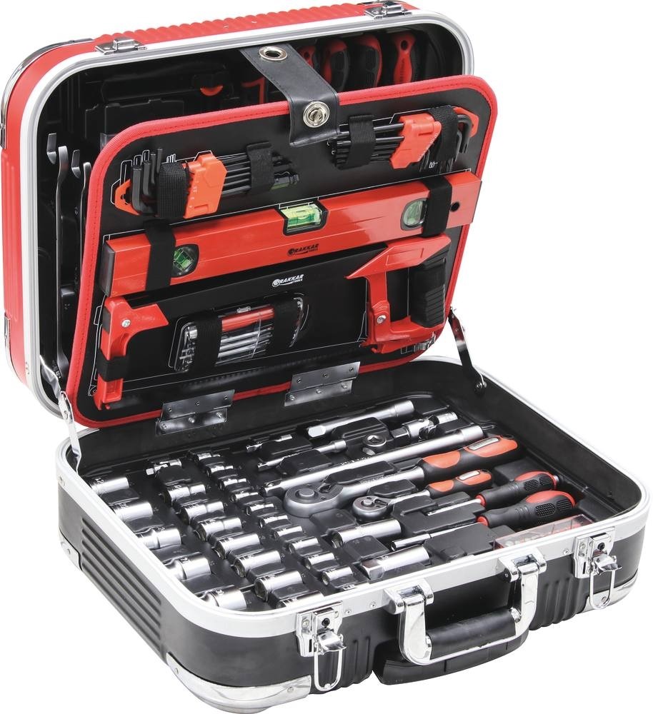 Imagem de Mala de Ferramentas com rodas de 133 ferramentas de 1/4" - 1/2"